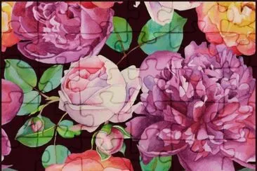 Lesson of the Flowers jigsaw puzzle