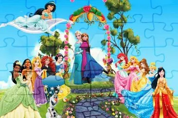 princesses jigsaw puzzle