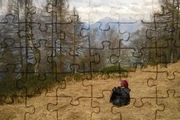 veduta alto lago di como jigsaw puzzle