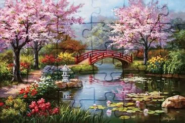 Bunt jigsaw puzzle