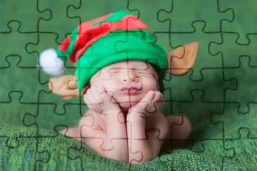 Cute-Baby-Elf jigsaw puzzle