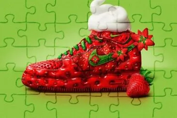 Strawberry Shoe jigsaw puzzle