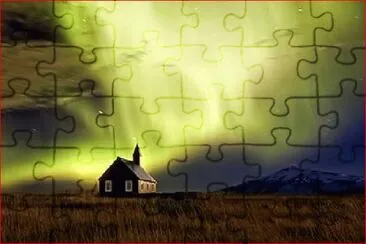 CASA CON AURORA jigsaw puzzle