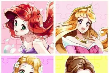 Ariel Aurora Rapunzel Belle