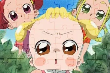 פאזל של ojamajo doremi