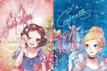 פאזל של SnowWhite Cinderella