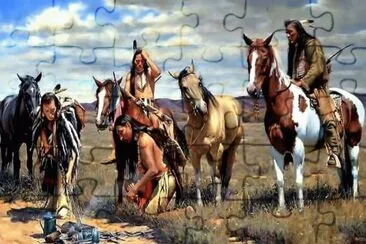 TRIBU INDIA jigsaw puzzle
