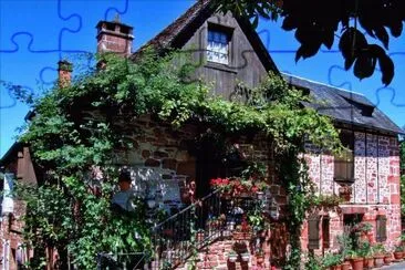 Collonges la rouge jigsaw puzzle