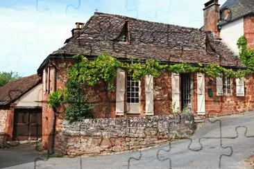 Collonges la rouge jigsaw puzzle