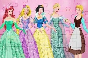 Ariel Rapunzel SnowWhite Elsa Cinderella