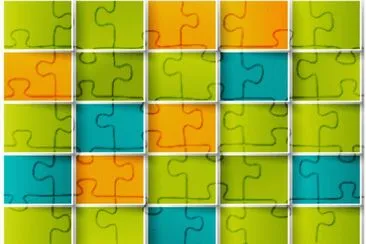 ç¶ æ–¹æ ¼åœ– jigsaw puzzle