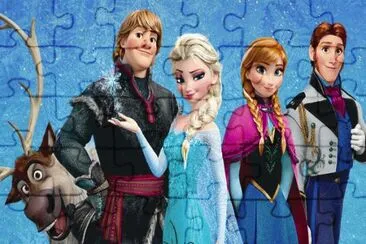 frozen jigsaw puzzle