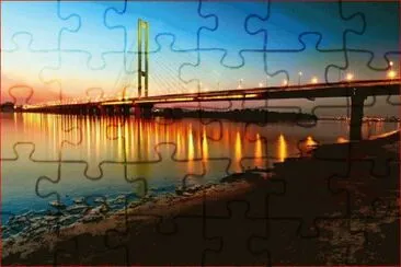 PUENTE ILUMINADO jigsaw puzzle