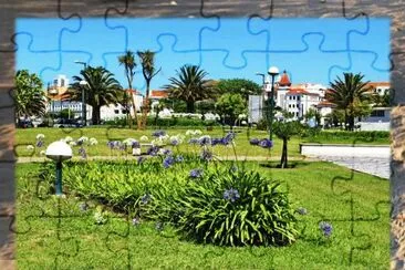 FIGUEIRA DA FOZ (PORTUGAL) - PRECIOSO JARDIN jigsaw puzzle