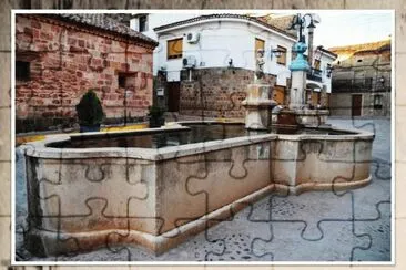 VILLAPALACIOS (ALBACETE) â€“ PILON DE LA PLAZA MAYOR