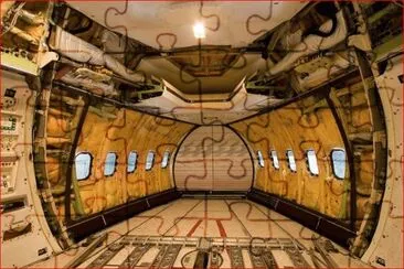 NARIZ DE BOING 747 DE CARGA jigsaw puzzle