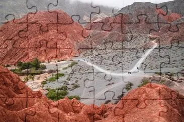 Los Colorados. Jujuy. Argentina jigsaw puzzle