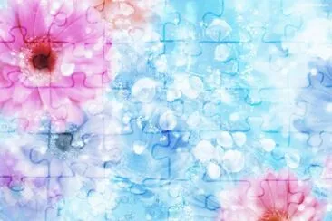 èŠ±æ¼¾èƒŒæ™¯ jigsaw puzzle