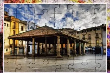 GRANOLLERS (BARCELONA) â€“ PLAZA DE LA PORXADA jigsaw puzzle