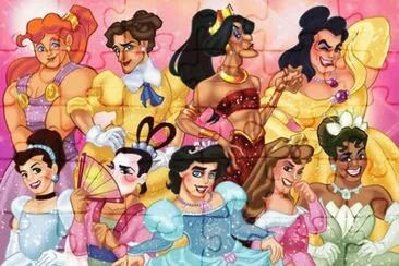 male princesses jigsaw puzzle
