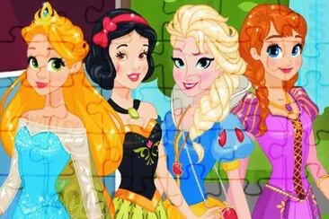 פאזל של princesas