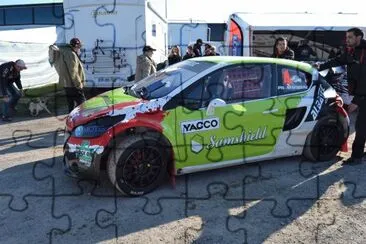 פאזל של rallycross