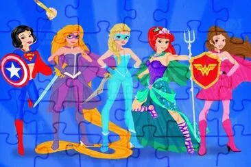 פאזל של princesas