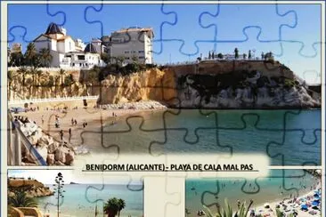 BENIDORM (ALICANTE) - PLAYA DE CALA MAL PAS