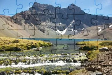 Laguna El CajÃ³n. Mendoza. Argentina