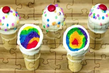 Ice cream cupcake