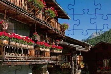 Grimentz jigsaw puzzle