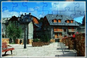 TRAMACASTILLA  DE  TENA  (HUESCA) jigsaw puzzle