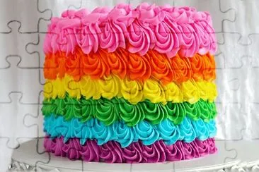 Cake jigsaw puzzle
