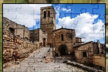 GUIMERÃ€ (LLEIDA) â€“ IGLESIA DE SANTA MARÃA jigsaw puzzle