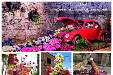 GIRONA - TIEMPO DE FLORES Y BELLA PRIMAVERA jigsaw puzzle