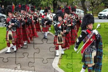 פאזל של Scottish Pipe Band Kilsyth
