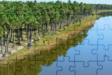 RÃ­o CalchaquÃ­. Santa Fe. Argentina jigsaw puzzle