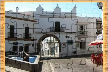 CONIL DE LA FRONTERA (CÃDIZ) â€“ ARCO DE LA VILLA jigsaw puzzle