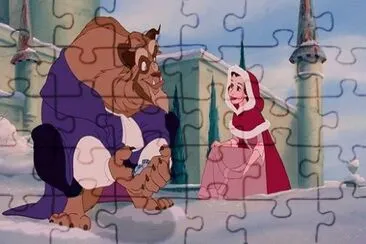 beauty and the beast jigsaw puzzle