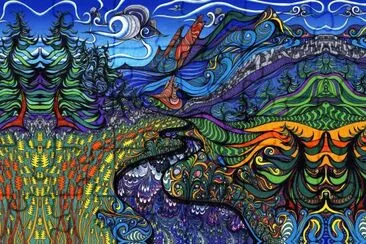 psychedelic jigsaw puzzle