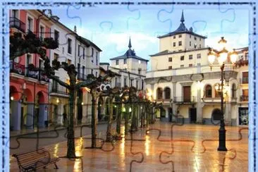 ARANDA DE DUERO (BURGOS) - PL. AYUNTAMIENTO jigsaw puzzle