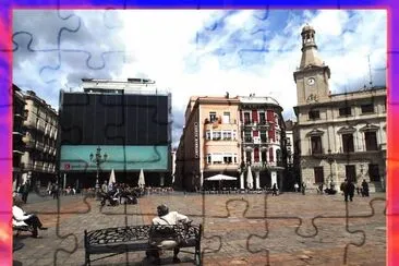 REUS (TARRAGONA) â€“  PL. DEL MERCADAL jigsaw puzzle
