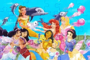 פאזל של princesas
