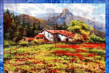 AXPE UDONDO (BIZKAIA) - CASERIOS jigsaw puzzle