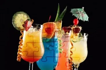 cocktail jigsaw puzzle