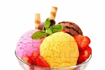 פאזל של ice cream