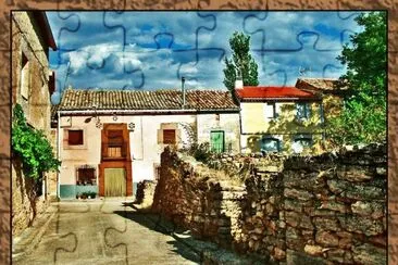 PAREDES DE SIGUENZA (GUADALAJARA) - Â¡QUE PAREDES! jigsaw puzzle