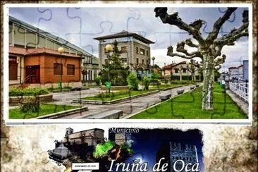 IRUÃ‘A DE OCA (ÃLAVA) - ZONA  AYUNTAMIENTO jigsaw puzzle