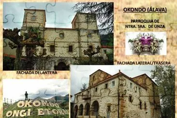 פאזל של OKONDO (ÃLAVA) - PARROQUIA NTRA. SRA, DE UNZA
