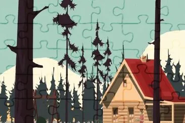 Arte Digital,Casa jigsaw puzzle
